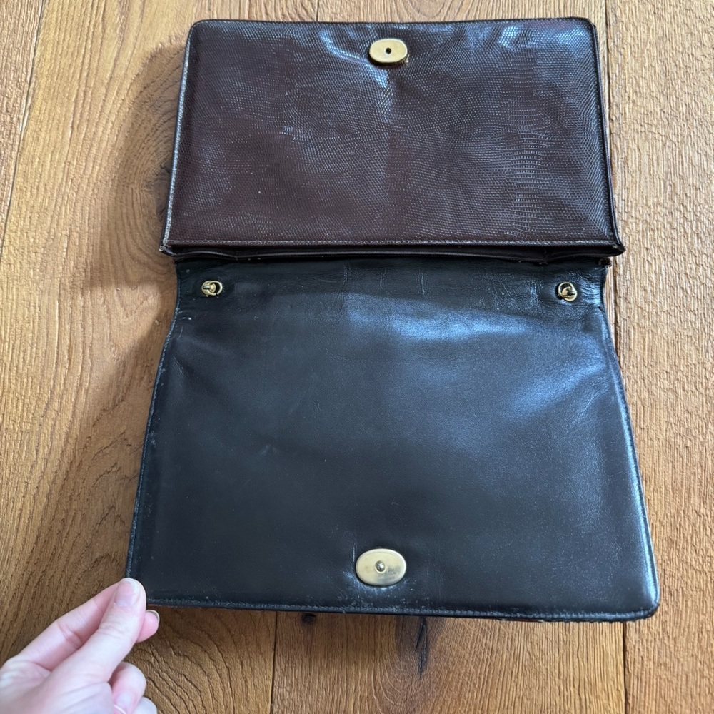 Vintage Patchwork Clutch - image 2